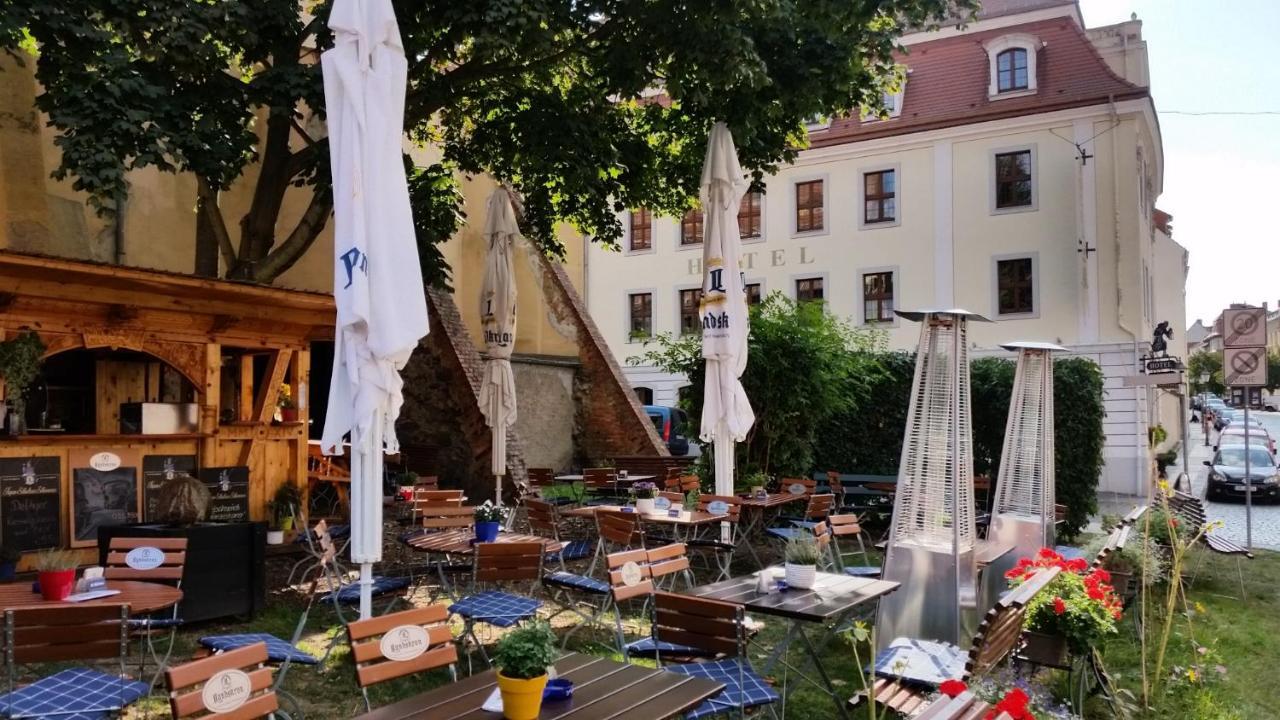 Hotel Zum Kloetzelmoench Görlitz Zewnętrze zdjęcie